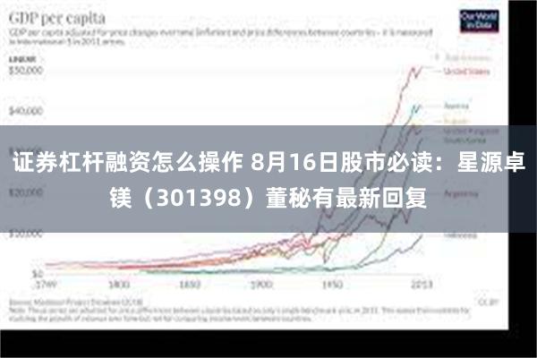 证券杠杆融资怎么操作 8月16日股市必读：星源卓镁（3013