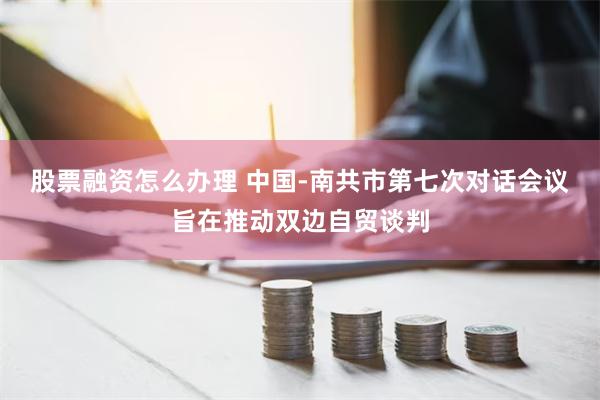 股票融资怎么办理 中国-南共市第七次对话会议旨在推动双边自贸