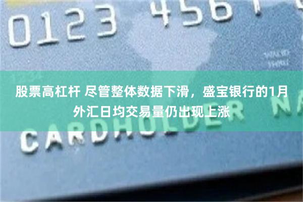 股票高杠杆 尽管整体数据下滑，盛宝银行的1月外汇日均交易量仍出现上涨