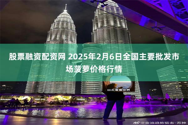 股票融资配资网 2025年2月6日全国主要批发市场菠萝价格行情